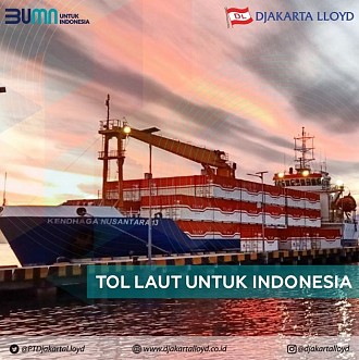 Pemerintah Tugaskan Djakarta Lloyd dalam Program Tol Laut