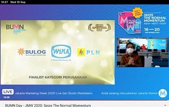 Bulog Raih 4 Penghargaan dalam BUMN Marketeers AWARD 2020