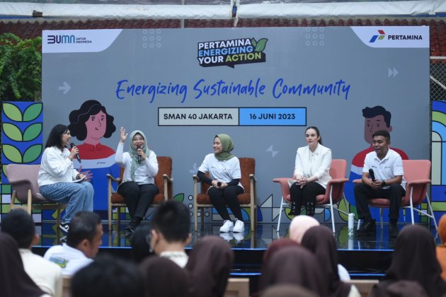 Gandeng Sekolah Adiwiyata, Pertamina Ajak Generasi Muda Pakai Energi Baru Terbarukan