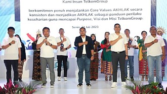 Telkom Sukses Selenggarakan Akhlak Culture Festival TelkomGroup 2023