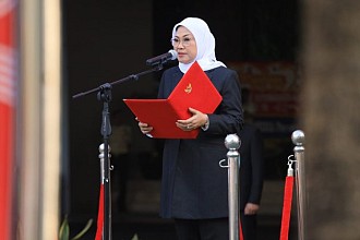 Jadi Inspektur Upacara HUT ke 78 RI, Menaker:  Bonus Demografi Kunci Wujudkan Indonesia Jadi Negara Maju