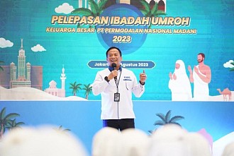 Arief Mulyadi, Dirut PNM: Sebuah Kebahagiaan dan Rasa Syukur PNM Berangkatkan 233 Jamaah Umrah