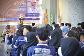 Polteknaker Wujudkan Sinergi Dunia Pendidikan dan Ketenagakerjaan di Era Society 5.0