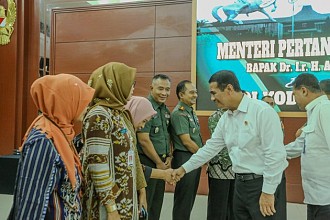 Mentan Amran dan Jajaran Kodam Diponegoro Percepat Pompanisasi di Jawa Tengah