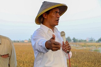 Mentan Amran Gencarkan Pompanisasi di Jawa Tengah, Petani Grobogan Mengaku Sangat Terbantu