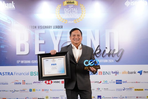 Dirut  PNM Masuk Jajaran The Best Reputable CEO in Digital Platform 2024 dari Infobank