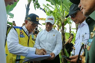 Cek Area Pompanisasi di Subang, Mentan Amran : Ini Jawaban Peningkatan Produksi ditengah El Nino