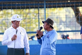 Mentan Amran Targetkan Petani Lamongan Tanam Padi Tiga Kali Setahun dengan Pompanisasi