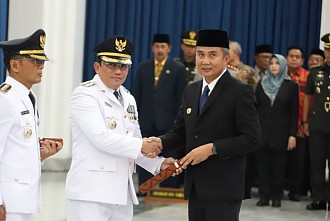 Plh. Kapuspen Kemendagri Yudia Ramli Dilantik sebagai Pj. Bupati Sumedang