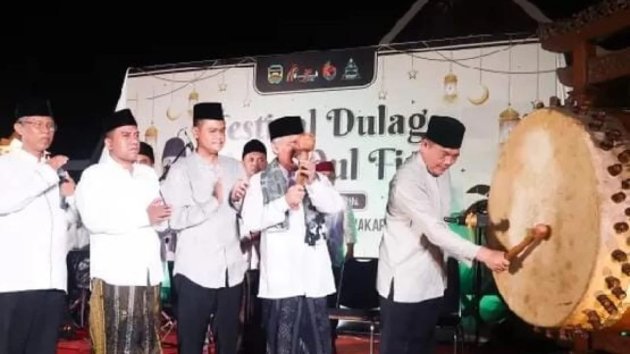 Benni Irwan Buka Festival Dulag Sekaligus Takbir Idul Fitri 1445 H