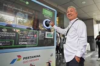 PGN Luncurkan Reverse Vending Machine (RVM) Plasticpay di HUT PGN ke-59, Dukung Program Dekarbonisasi NZE 2060