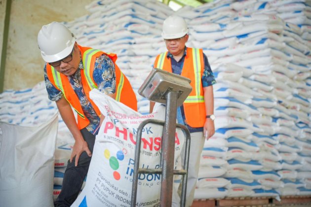 Sebagai Bentuk Tanggung Jawab Dalam Penyediaan Pupuk Bersubsidi, Pusri Pastikan Ketersediaan Stok Pupuk di Provinsi Lampung