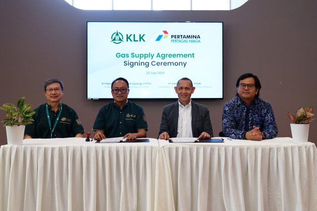 Pertagas Niaga pasok LNG untuk  Group Kuala Lumpur Kepong Berhard (KLK)