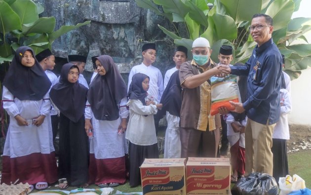 Memperingati Hari Anak Nasional 2024, PLN UP3 Medan Utara Gelar Santunan Anak Yatim