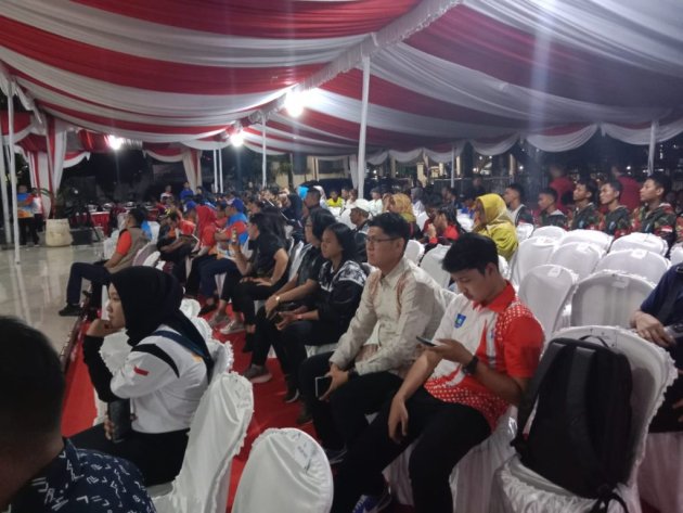 Pada Malam Ramah Tamah, Pemkot Pangkalpinang Jamu 414 Atlet Kejuaraan Nasional Atletik