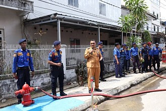 Cepat dan Tanggap Langkah Pemerintah Kota Pangkalpinang Atasi Persoalan Bencana, Pj Wako Pangkalpinang Budi Utama Resmikan Pemasangan Hidran Kebakaran