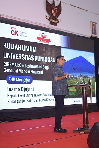 OJK Tingkatkan Kecerdasan Berinvestasi Bagi Generasi Muda  “OJK Mengajar” di Universitas Kuningan