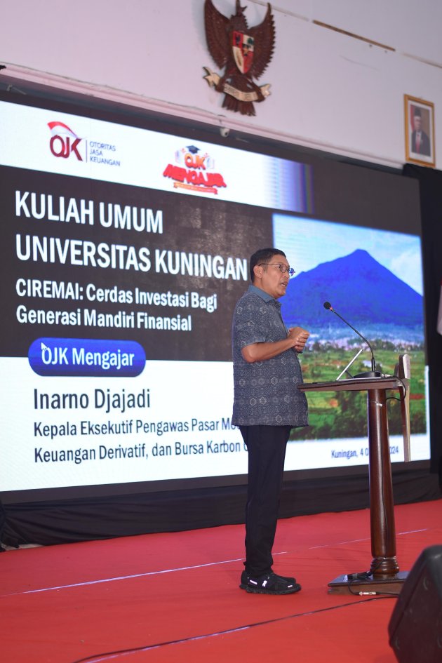 OJK Tingkatkan Kecerdasan Berinvestasi Bagi Generasi Muda  “OJK Mengajar” di Universitas Kuningan