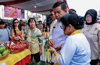 Wujud Sinergi Petani dan Pemkab Simalungun Melalui Pasar Tani Dan Bazar Pangan