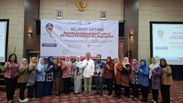 DPPKB Kota Bekasi Gelar Sosialisasi dan Promosi KB Pasca Persalinan dan Keguguran