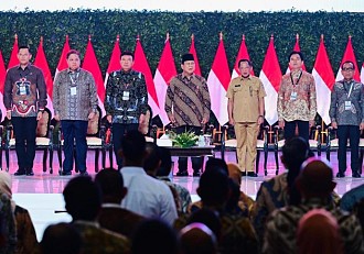 Dihadiri Presiden dan Wapres RI, Pj. Wali Kota Bekasi Ikut Serta Dalam Rakornas Pemerintah Pusat Bersama Pemerintah Daerah