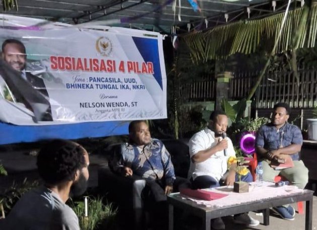 Sosialisasi Empat Pilar, Nelson Wenda Mengingatkan Pentingnya KeBhinekaan