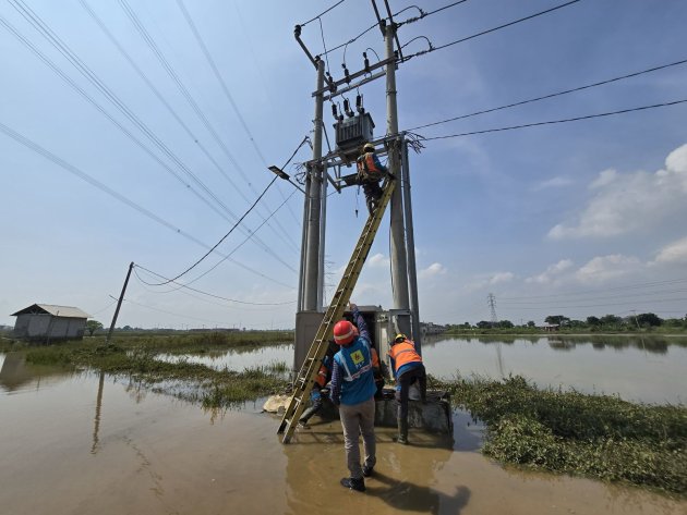 100% Jaringan Listrik PLN Telah Normal Kembali Pascabanjir Jabodebek