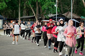 Semarakkan Hari Kartini, PLN Ramaikan Event Kartini Run Belitung