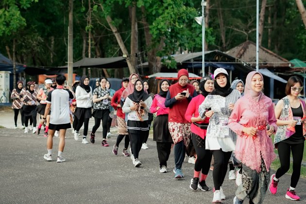 Semarakkan Hari Kartini, PLN Ramaikan Event Kartini Run Belitung