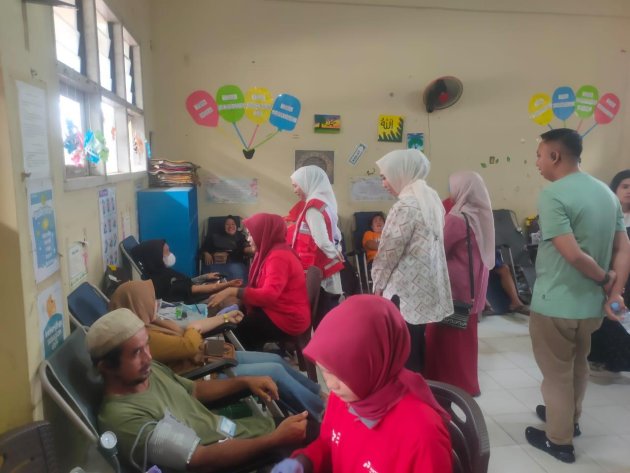 179 Kantong Darah Terkumpul, Dewi Sastrani Apresiasi Antusias Warga Palembang
