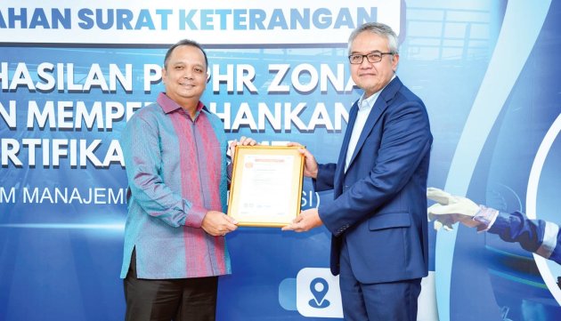 Pertamina Hulu Rokan dan SUCOFINDO Perkuat Komitmen Kinerja Berkelanjutan lewat Sertifikasi Sistem Manajemen Terintegrasi