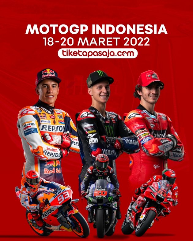 Hingga Hari Terakhir, Tiket MotoGP di Tiketapasaja.com Kian Laris