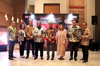 Genjot Ekonomi Kerakyatan, PNM Lakukan Sinergi Social Loan Dengan HSBC 