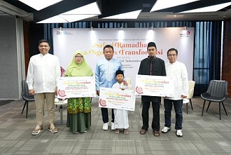 Safari Ramadan 1445 H TelkomGroup: Tinjau Kesiapan Infrastruktur Layanan Telekomunikasi dan Salurkan Bantuan CSR