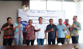 Kerjasama Penjaminan Konstruksi & Pengadaan Barang Jamkrindo Dengan Bank NTT