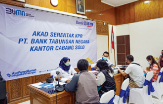 BTN Regional Office VI Dorong Zero Backlog Perumahan