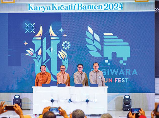 Opening Ceremony Karya Kreatif Banten (KKB) Dan Digiwara Fun Fest 2024