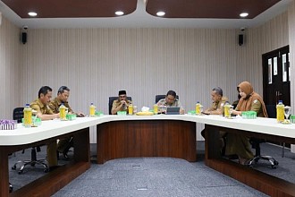 Pemkab Banjar Tekankan Peran Aparat Desa Dalam Sosialisasikan Pencegahan Covid-19