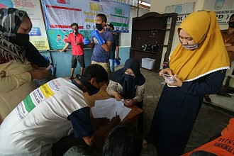 Diskan Salurkan Ikan Segar Ke 6 Kecamatan Penerapan PSBB