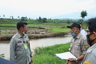 Tiga Agenda Mentan, Bantu Petani Korban Banjir Bandang Sukabumi