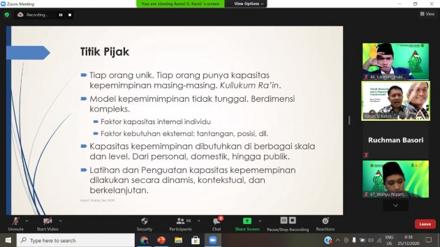 Peserta Diklatpimnas Dibekali Networking Building