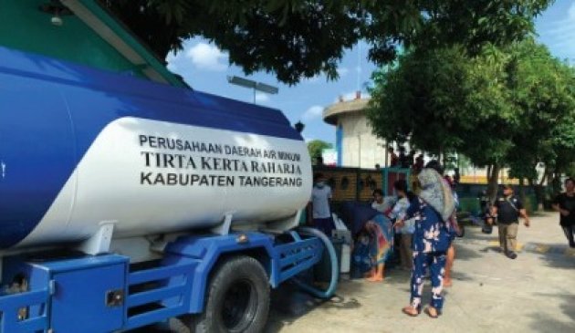 Perumdam Tirta Kerta Raharja Gebrak Pakumis