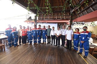 Apresiasi Kepada Pertamina dan PLN, Nusantara Regas Mengadakan Ceremony 10 Tahun LNG SPA NR-Pertamina