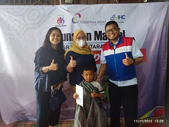 Peduli Masyarakat Di Wilayah Operasional, Nusantara Regas dan IHC Klinik Pertamina Gelar Khitanan Massal