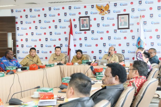 Kemendagri Gelar Rakor Bersama Pemprov Papua Tengah Optimalkam Fungsi Pemerintahan