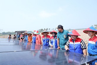 Dukung Petani Berkelanjutan Berbasis EBT, Kilang Pertamina Internasional Resmikan Program Desa Energi Berdikari Kalijaran