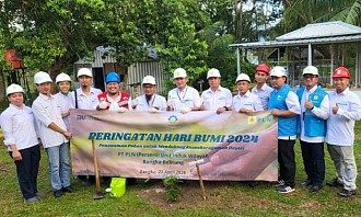 Penanaman Pohon Peringati Hari Bumi 2024, PLN Dukung Upaya Konservasi Lingkungan Untuk Generasi Mendatang