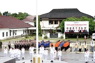 Pemkot Pangkalpinang Gelar Upacara Peringatan Hari Lahir Pancasila