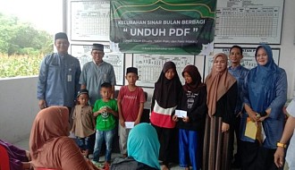 Tingkatkan Kepedulian Terhadap Sesama, Pemerintah Kelurahan Sinar Bulan Gelar “UNDUH PDF”