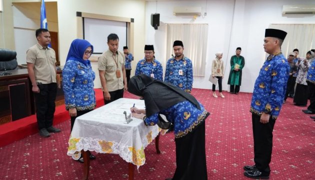 Pj Wako Lantik 231 PPPK Dan 113 Pejabat Fungsional Pemkot Pangkalpinang